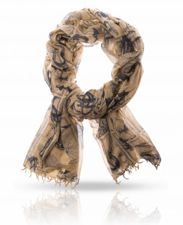 Палантин Женский W-ARISTOTOL/YELLOW